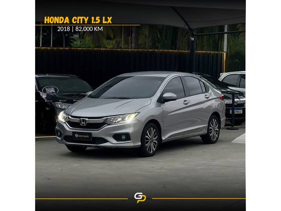 HONDA CITY 1.5 LX 16V FLEX 4P AUTOMÁTICO HONDA CITY 1.5 LX 16V FLEX 4P AUTOMÁTICO